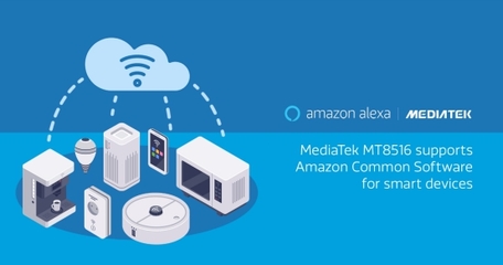 聯(lián)發(fā)科攜手亞馬遜推出智能音箱雙麥克風解決方案